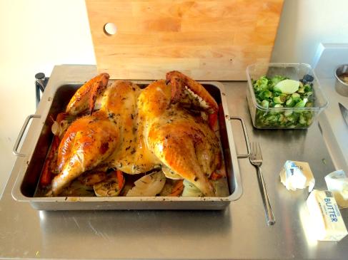 Roasted turkey for Thanksgiving